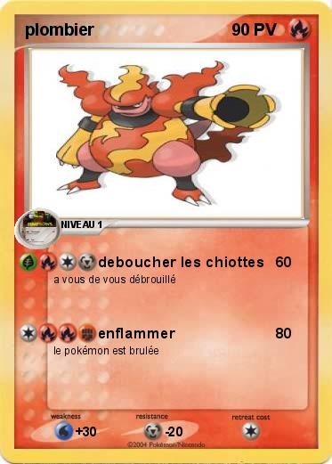 Pokemon plombier