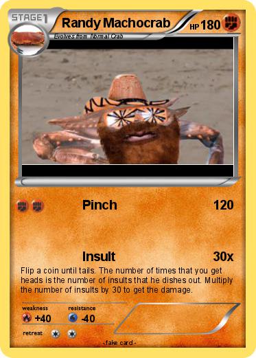Pokemon Randy Machocrab