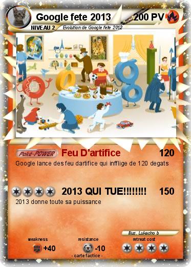 Pokemon Google fete 2013