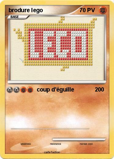Pokemon brodure lego
