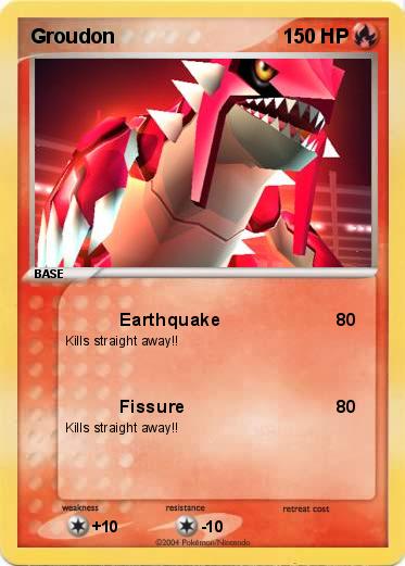 Pokemon Groudon