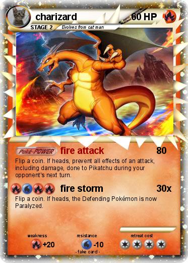 Pokemon charizard