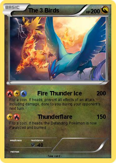Pokemon The 3 Birds