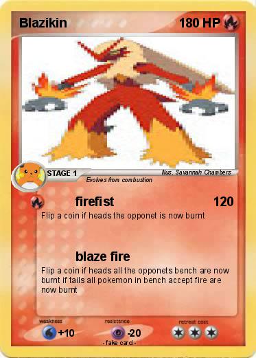 Pokemon Blazikin