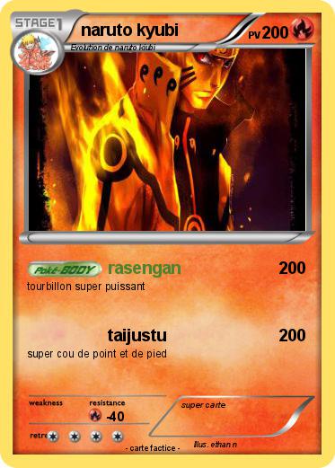 Pokemon naruto kyubi