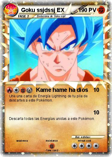 Pokemon Goku ssjdssj EX