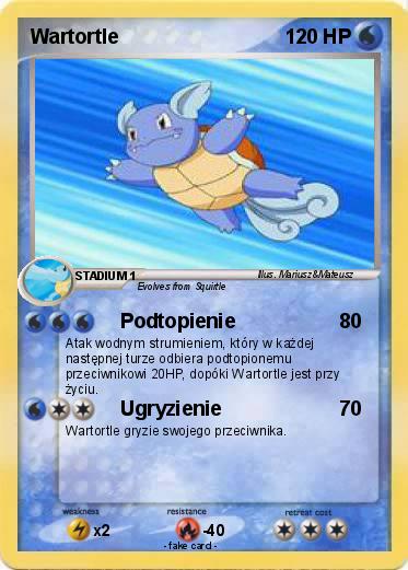 Pokemon Wartortle