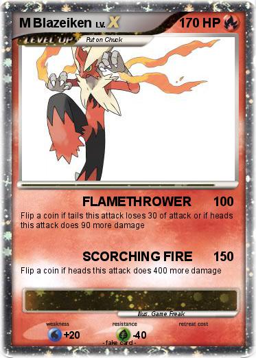 Pokemon M Blazeiken