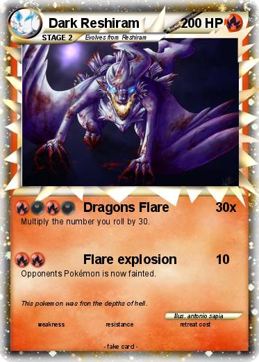 Pokemon Dark Reshiram