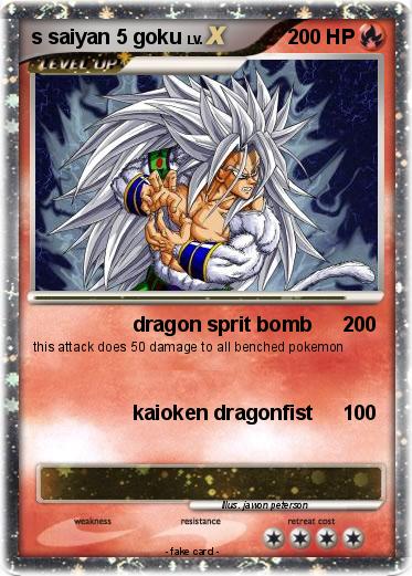 Pokemon s saiyan 5 goku