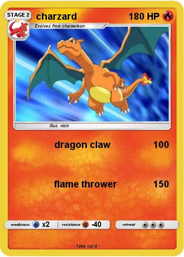 Pokemon charzard