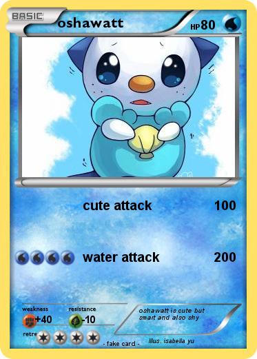 Pokemon oshawatt