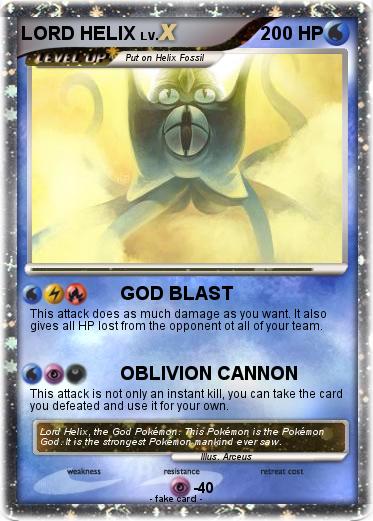 Pokemon LORD HELIX