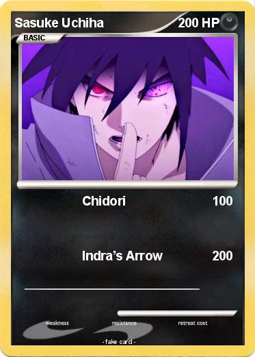 Pokemon Sasuke Uchiha