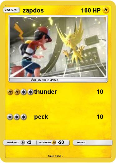 Pokemon zapdos