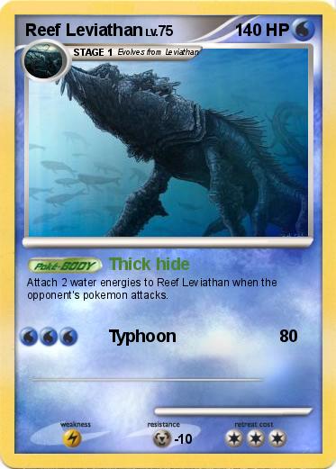 Pokemon Reef Leviathan