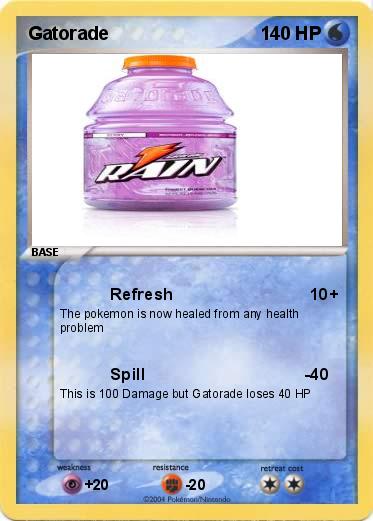 Pokemon Gatorade