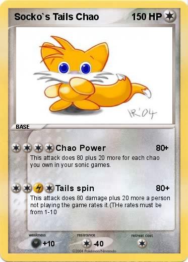 Pokemon Socko`s Tails Chao