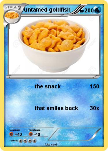 Pokemon untamed goldfish