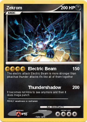 Pokemon Zekrom