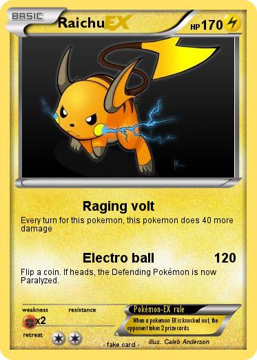 Pokemon Raichu