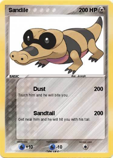Pokemon Sandile