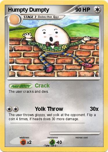 Pokemon Humpty Dumpty