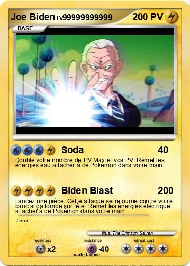 Pokemon Joe Biden