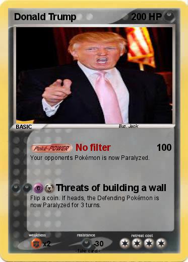 Pokemon Donald Trump