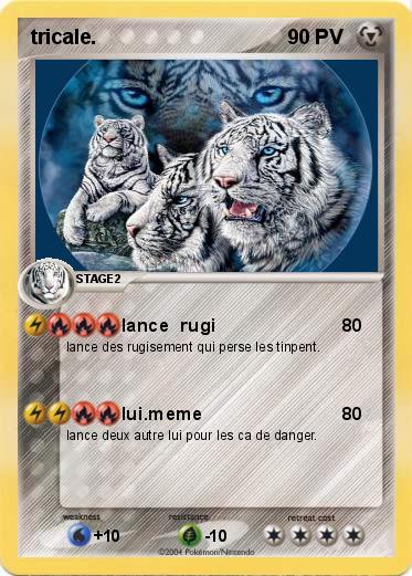 Pokemon tricale.