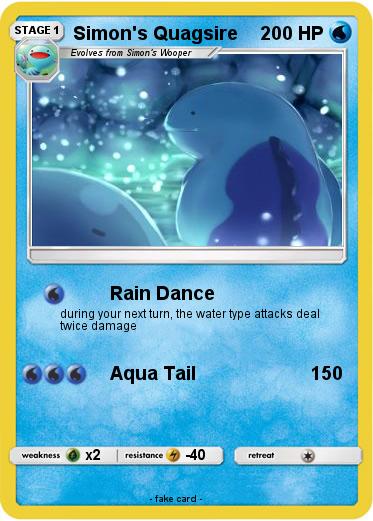Pokemon Simon's Quagsire