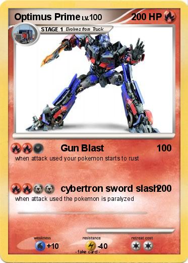 Pokemon Optimus Prime