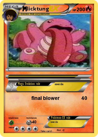 Pokemon licktung
