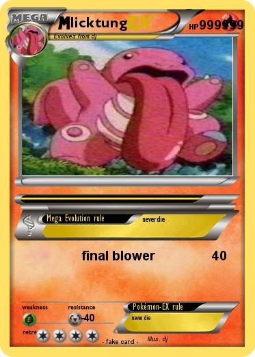 Pokemon licktung