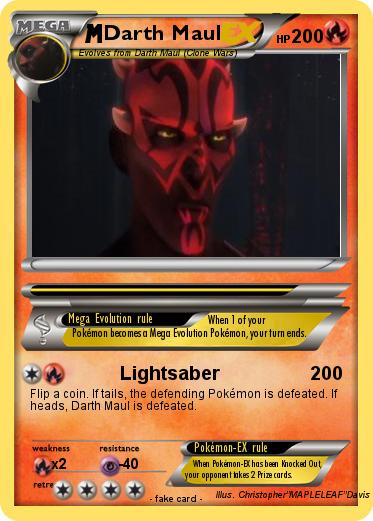 Pokemon Darth Maul