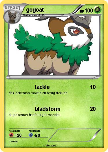 Pokemon gogoat