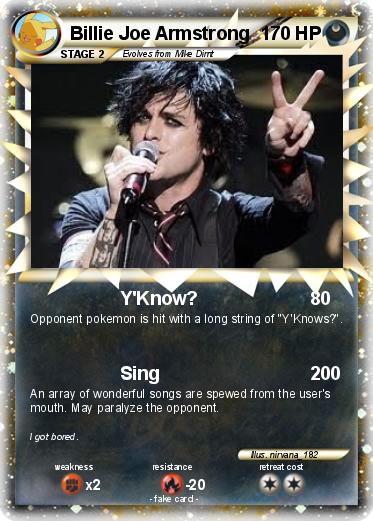 Pokemon Billie Joe Armstrong