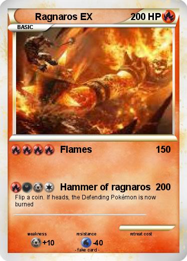 Pokemon Ragnaros EX