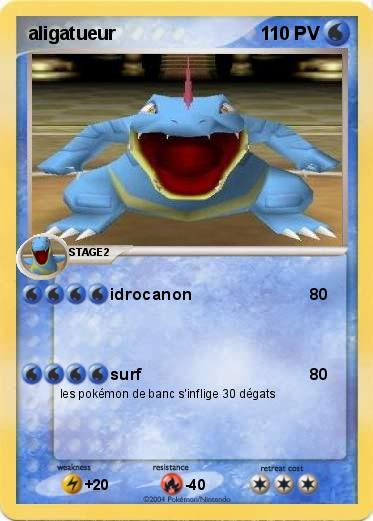 Pokemon aligatueur