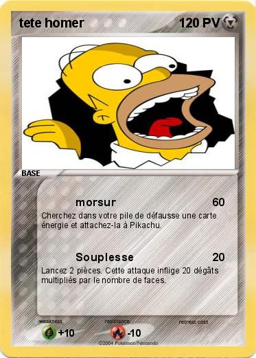 Pokemon tete homer