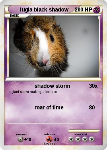 Pokemon lugia black shadow