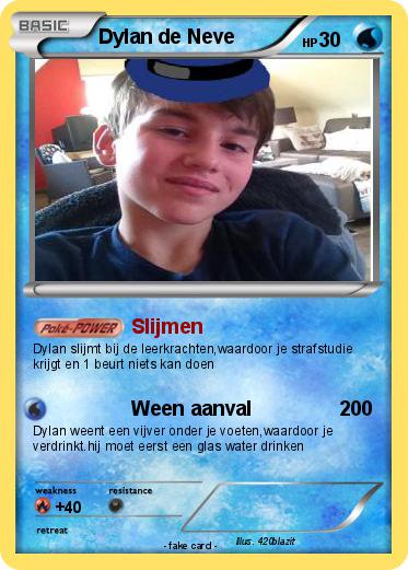 Pokemon Dylan de Neve