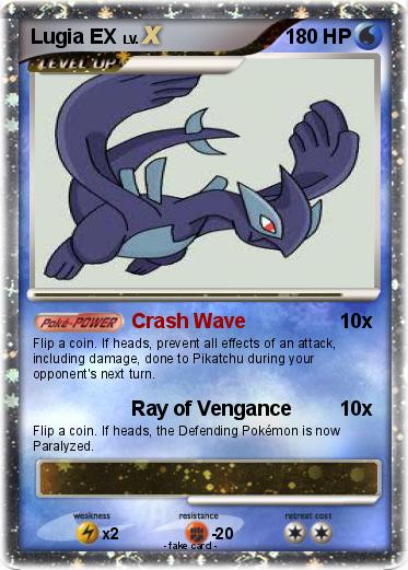 Pokemon Lugia EX