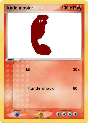 Pokemon turde moster