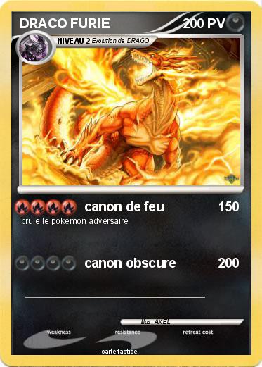 Pokemon DRACO FURIE