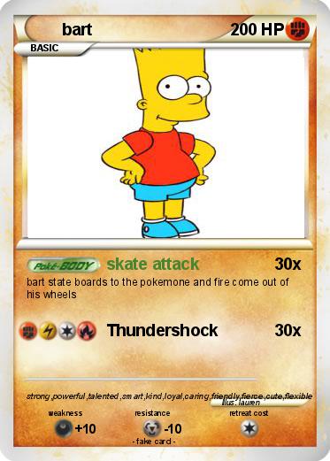 Pokemon bart