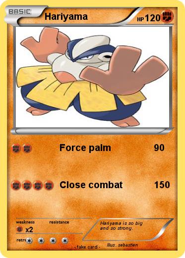 Pokemon Hariyama