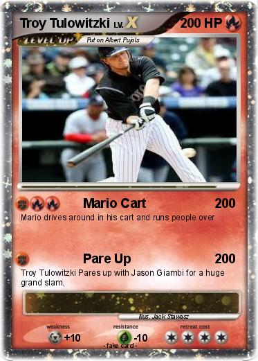 Pokemon Troy Tulowitzki