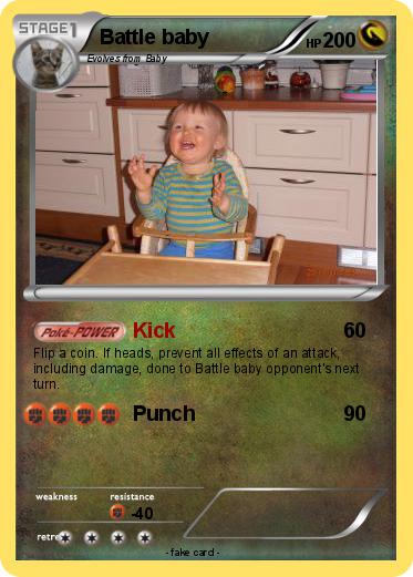 Pokemon Battle baby