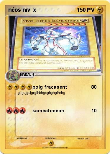Pokemon néos niv  x